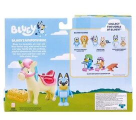 Figuuride komplekt Bluey Unicorn hind ja info | Poiste mänguasjad | kaup24.ee