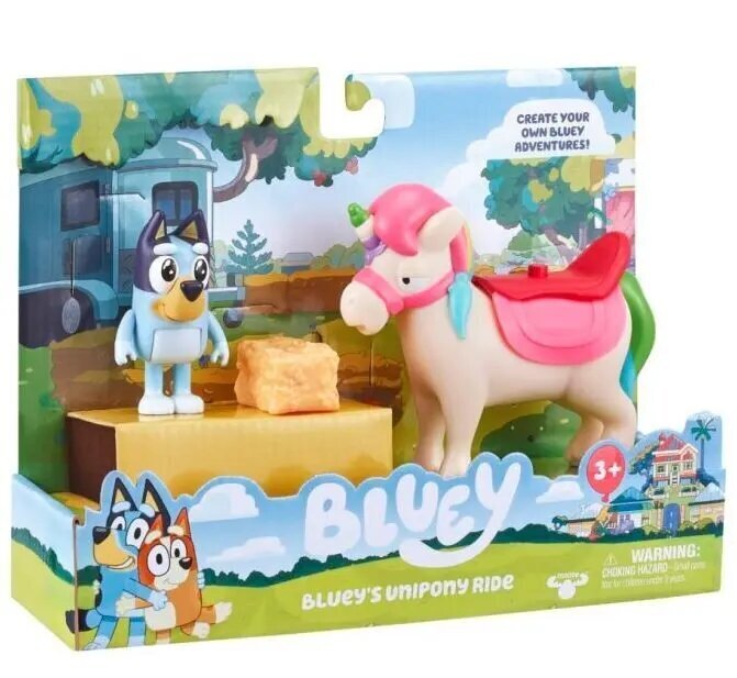 Figuuride komplekt Bluey Unicorn hind ja info | Poiste mänguasjad | kaup24.ee