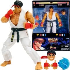 Kollektsioneeritav liikuv figuur koos aksessuaaridega Street Fighter Ryu цена и информация | Развивающий мелкую моторику - кинетический песок KeyCraft NV215 (80 г) детям от 3+ лет, бежевый | kaup24.ee