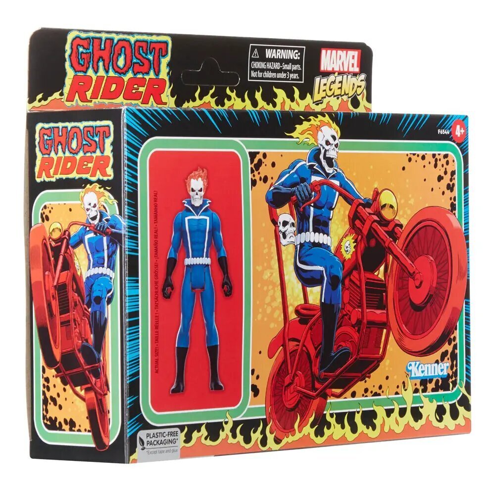 Figuur Marvel Legends Retro Collection, Ghost Rider, 10 cm hind ja info | Poiste mänguasjad | kaup24.ee