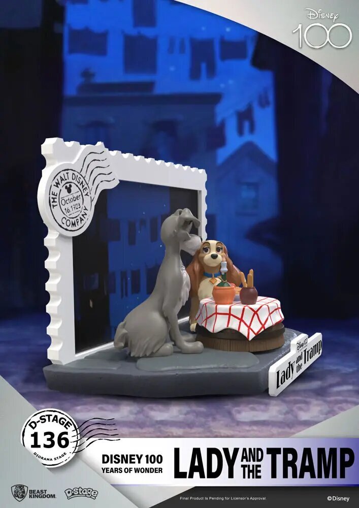 Figuuride komplekt Disney Lady And The Tramp, 12 cm hind ja info | Poiste mänguasjad | kaup24.ee