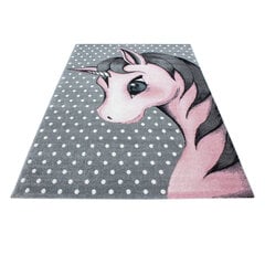 Vaip lastetuppa Kids Pink 0590, 120x170 cm цена и информация | Ковры | kaup24.ee