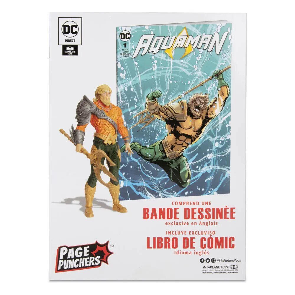 Figuur DC Comics DC Direct Page Punchers Aquaman, 18 cm цена и информация | Poiste mänguasjad | kaup24.ee