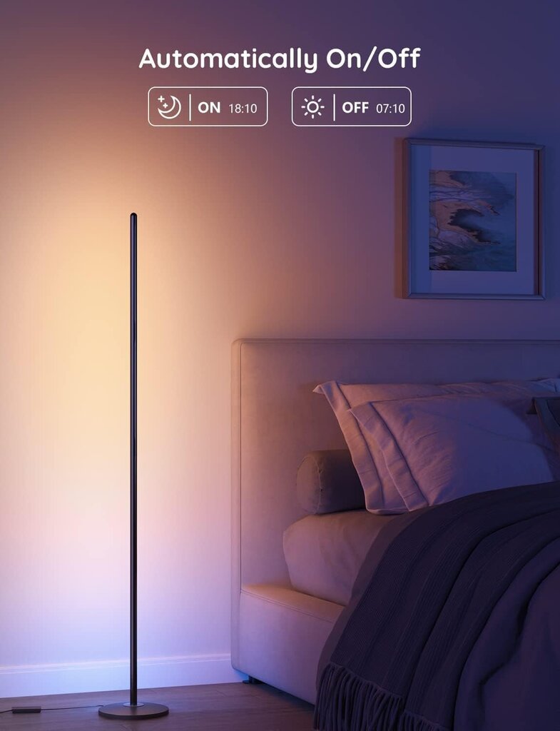 Govee RGBIC LED Floor Lamp WiFi hind ja info | Põrandalambid | kaup24.ee