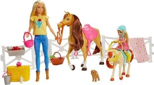 Barbie Hugs n Horses Dolls GLL70 hind ja info | Tüdrukute mänguasjad | kaup24.ee