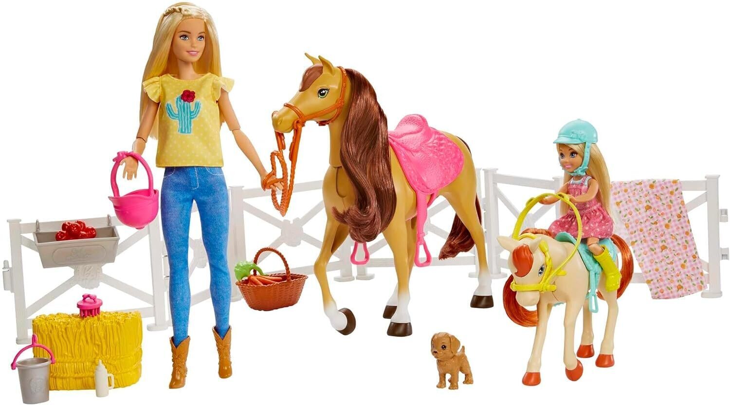 Barbie Hugs n Horses Dolls GLL70 цена | kaup24.ee