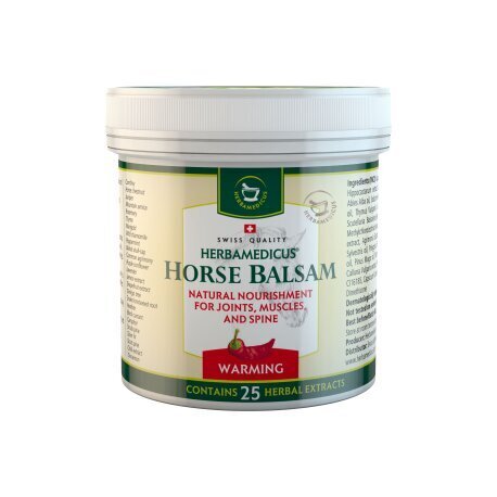 Herbamedicus hobusepalsam, soojendav, 250 ml цена и информация | Salvid, geelid | kaup24.ee