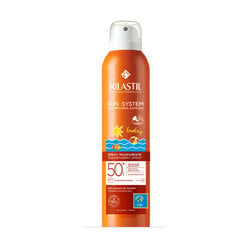 Защитный спрей от солнца для детей Rilastil Sun System Прозрачный Spf 50+ (200 ml) цена и информация | Кремы от загара | kaup24.ee