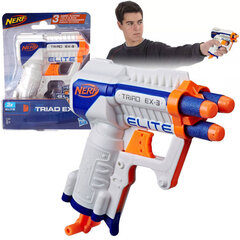 Игрушечная винтовка Nerf PISTOLET N-Strike Traid Ex-3 цена и информация | Игрушки для мальчиков | kaup24.ee