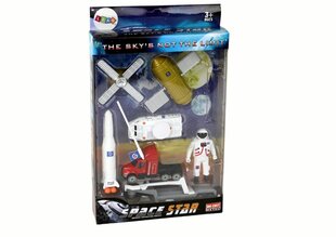 Sõidukikomplekt Lean Toys Space Star, 8-osaline цена и информация | Игрушки для мальчиков | kaup24.ee