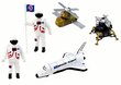 Transpordikomplekt Lean Tys Space Star, 15-osaline hind ja info | Poiste mänguasjad | kaup24.ee