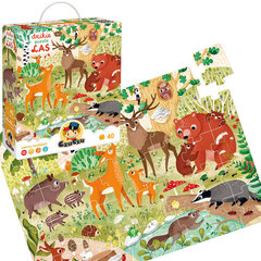 Пазл - Лесные животные, 40 деталей цена и информация | Пазлы | kaup24.ee