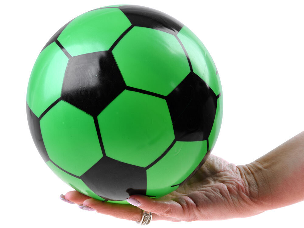Kummist jalgpallipall, 20cm, valge hind ja info | Mänguasjad (vesi, rand ja liiv) | kaup24.ee