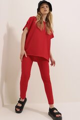Kostüüm naistele, punane hind ja info | Naiste kostüümid | kaup24.ee