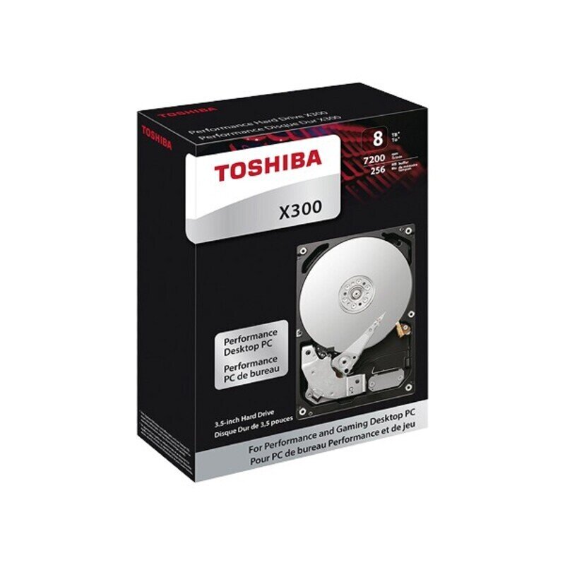 Toshiba HDWR11AEZSTA, 3.5", 10 TB цена и информация | Sisemised kõvakettad (HDD, SSD, Hybrid) | kaup24.ee