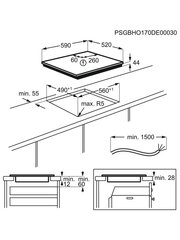 Electrolux EIV63440BW цена и информация | Варочные поверхности | kaup24.ee