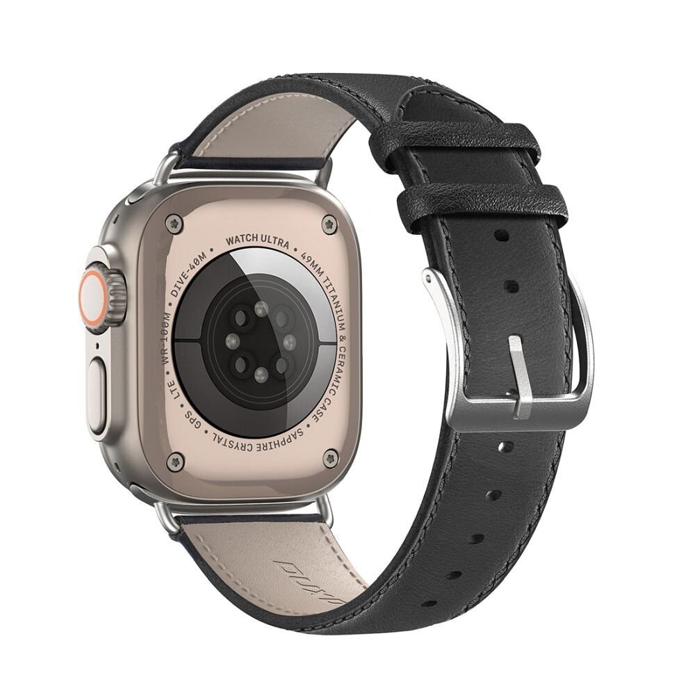 Dux Ducis YS Apple Watchile 38 / 40 / 41 mm, must цена и информация | Nutikellade ja nutivõrude tarvikud | kaup24.ee