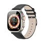 Dux Ducis YS Apple Watchile 42 / 44 / 45 / 49 mm, must hind ja info | Nutikellade ja nutivõrude tarvikud | kaup24.ee