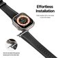 Dux Ducis YS Apple Watchile 42 / 44 / 45 / 49 mm, must цена и информация | Nutikellade ja nutivõrude tarvikud | kaup24.ee