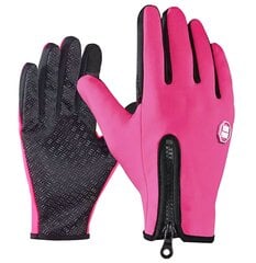 Спортивные тачскрин-перчатки Perf9, размер M розовые цена и информация | Аксессуары для телефонов | kaup24.ee