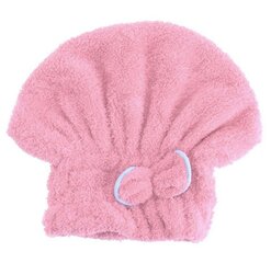 Juuste rätikmüts Perf, roosa цена и информация | Полотенца | kaup24.ee
