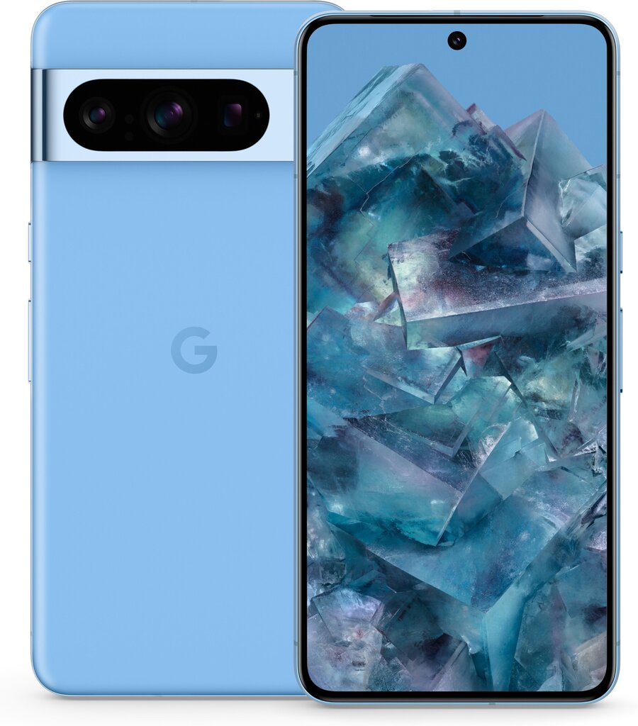 Google Pixel 8 Pro 5G Dual SIM 12/128GB Blue Bay (GA04841-GB) цена и информация | Telefonid | kaup24.ee