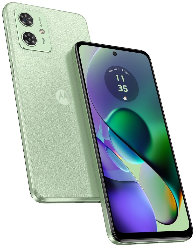 Телефон Motorola Moto G54 5G 8/256GB PAYT0031SE Mint Green цена | kaup24.ee