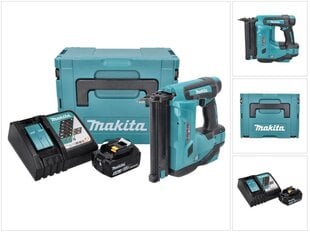 Аккумуляторный пневматический пистолет Makita DBN 500 RT1J, 1 штука цена и информация | Механические инструменты | kaup24.ee