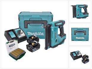 Аккумуляторный пневматический пистолет Makita DBN 500 RTJ, 1 штука цена и информация | Механические инструменты | kaup24.ee