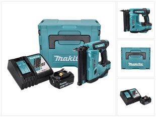 Аккумуляторный пневматический пистолет Makita DBN 500 RF1J, 1 штука цена и информация | Механические инструменты | kaup24.ee