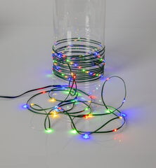Valguskett, 96 LED-i, 720cm 0,4W 3xAA Dew Drop Micro hind ja info | Jõulutuled | kaup24.ee
