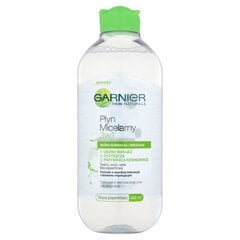 Mitsellaarvesi normaalsele ja kombineeritud nahale Garnier Skin Naturals 3in1 400 ml hind ja info | Näopuhastusvahendid | kaup24.ee