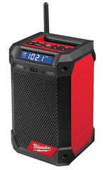 Raadio Milwaukee M12 RCDAB+-0 raam 4933472114&MW цена и информация | Радиоприемники и будильники | kaup24.ee