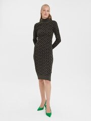 Vero Moda женское платье 10270912*04, черный/оливковый 5715319873591 цена и информация | Платья | kaup24.ee