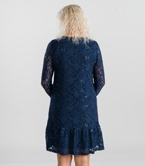 Hansmark женское платье Ojenna-L 66152*01, тёмно-синий 4741653004408 цена и информация | Платья | kaup24.ee