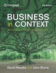 Business in Context 8th edition hind ja info | Ühiskonnateemalised raamatud | kaup24.ee