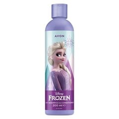 Frozen "2 in 1" šampoon ja palsam lastele Avon, 200 ml цена и информация | Косметика для мам и детей | kaup24.ee