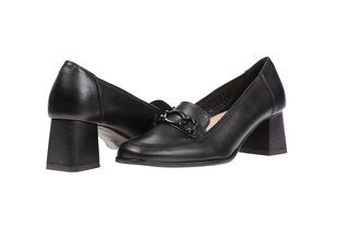 Kõrge kontsaga kingad naistele Pulso, must hind ja info | Naiste kingad | kaup24.ee