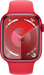 Apple Watch Series 9 GPS 45mm (PRODUCT)RED Aluminium Case with (PRODUCT)RED Sport Band - M/L MRXK3ET/A цена и информация | Смарт-часы (smartwatch) | kaup24.ee