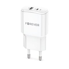 Forever TC-01-20AC PD QC hind ja info | Mobiiltelefonide laadijad | kaup24.ee