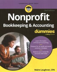 Nonprofit Bookkeeping & Accounting For Dummies 2nd edition hind ja info | Majandusalased raamatud | kaup24.ee