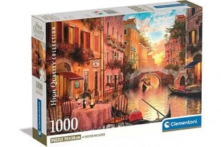 Pusle Veneetsia Clementoni, 1000 tk hind ja info | Pusled | kaup24.ee