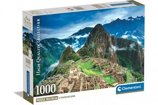 Pusle Machu Picchu Clementoni, 39770, 1000 d. цена и информация | Пазлы | kaup24.ee