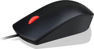 Lenovo Essential USB Mouse wired, Black цена и информация | Мыши | kaup24.ee