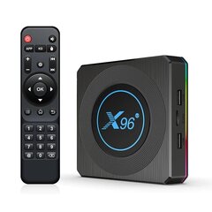 ТВ-приставка X96 X4 64 ГБ/4 ГБ ОЗУ Android цена и информация | ТВ-тюнеры | kaup24.ee