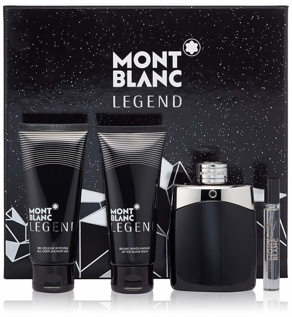 Dušigeel Mont Blanc Legend meestele, 100 ml цена и информация | Lõhnastatud kosmeetika meestele | kaup24.ee