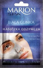 Очищающая маска для лица с белой глиной Marion SPA 8 г цена и информация | Маски для лица, патчи для глаз | kaup24.ee