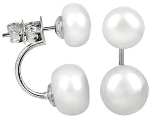 Hõbedased kõrvarõngad naistele JwL Luxury Pearls JL0287 sJL0287 цена и информация | Серьги | kaup24.ee