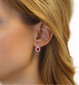 Hõbedased kõrvarõngad naistele Silvego LPSER0754 sSL3421 цена и информация | Kõrvarõngad | kaup24.ee