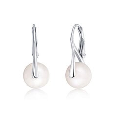 Terasest Kõrvarõngad naistele JwL Luxury Pearls JL0613 sJL0613 цена и информация | Серьги | kaup24.ee